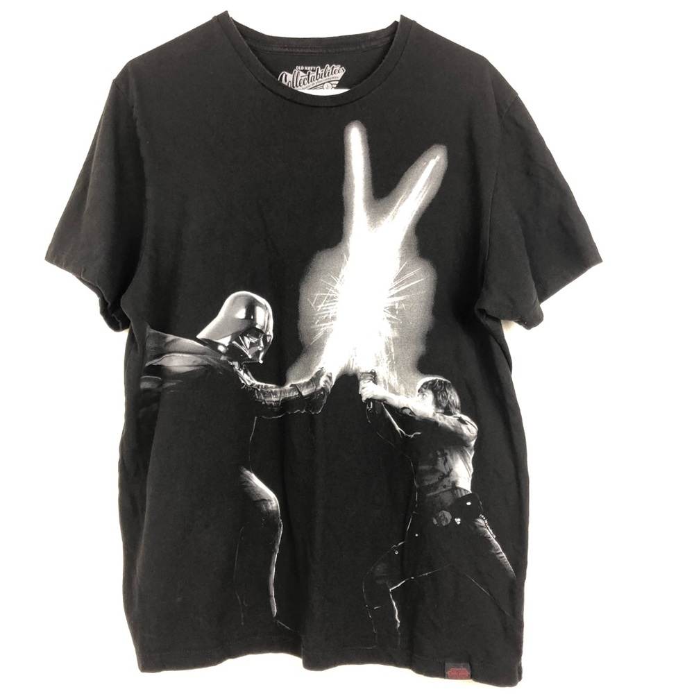 Old Navy STAR WARS Black T-Shirt Large